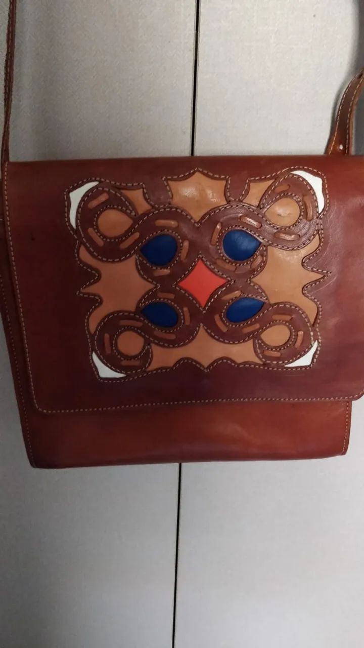 Bolsa nova em Couro - Foto 2