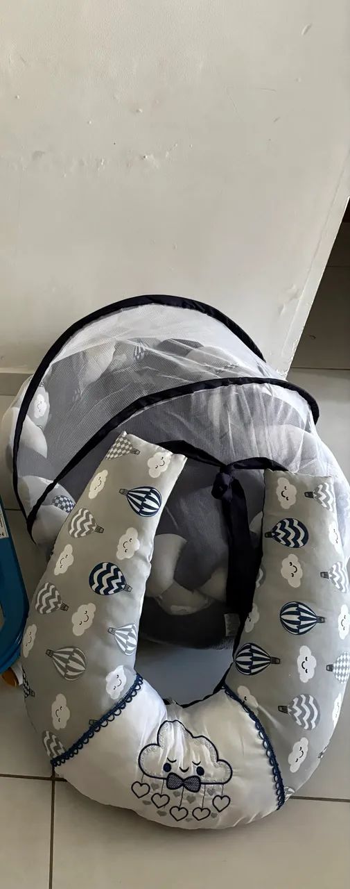 Ninho e almofada amamentação 