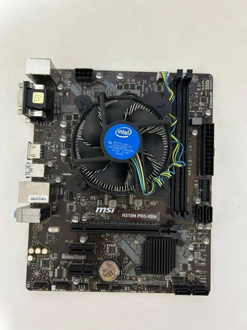 Placa Mãe + Processador I5