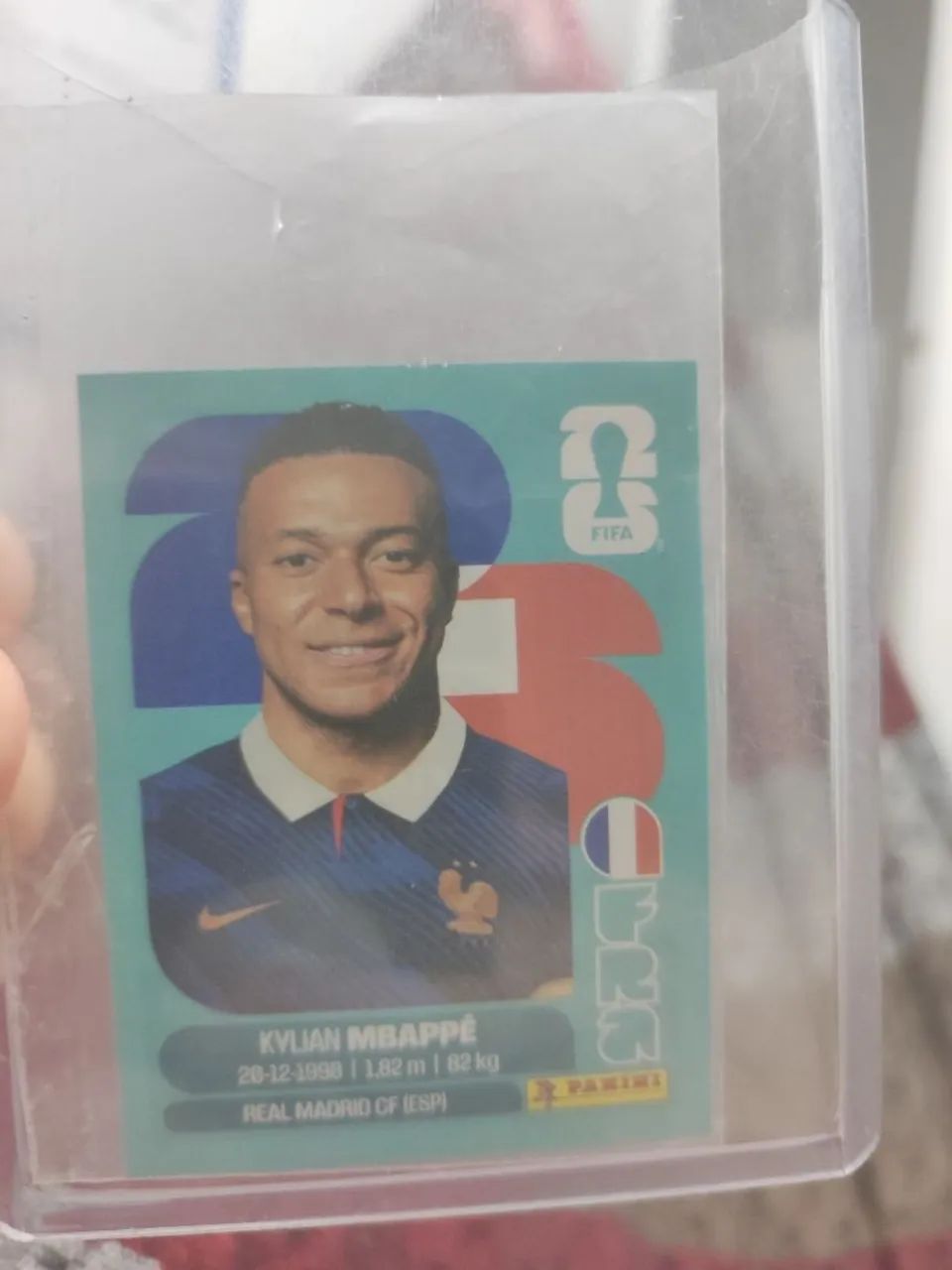 Figurinha kylian Mbappe