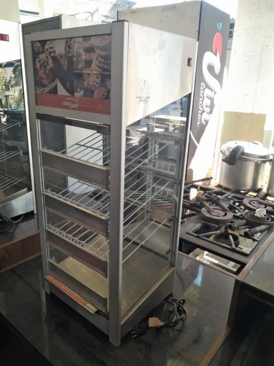 Estufa Titã Seca 3 prateleiras em Inox
