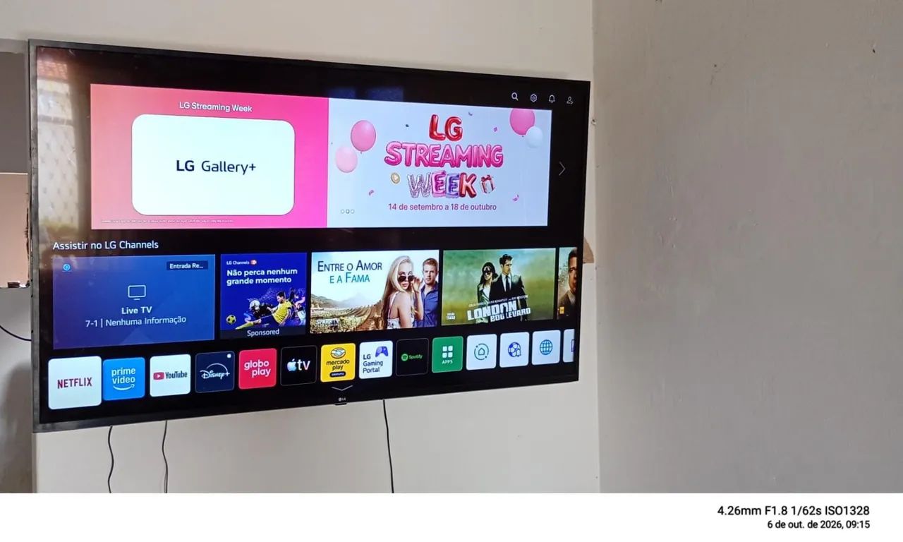 Smart TV LG 65 polegadas 