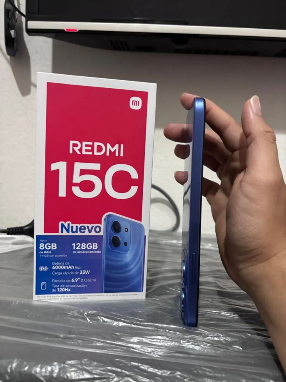 Celular Redmi 15c semi novo 600 reais ? - Foto 2