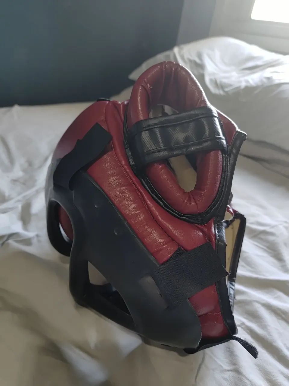 Capacete / Protetor de Cabeça com Grade Jugui (Boxe / Muay Thai) - Foto 2