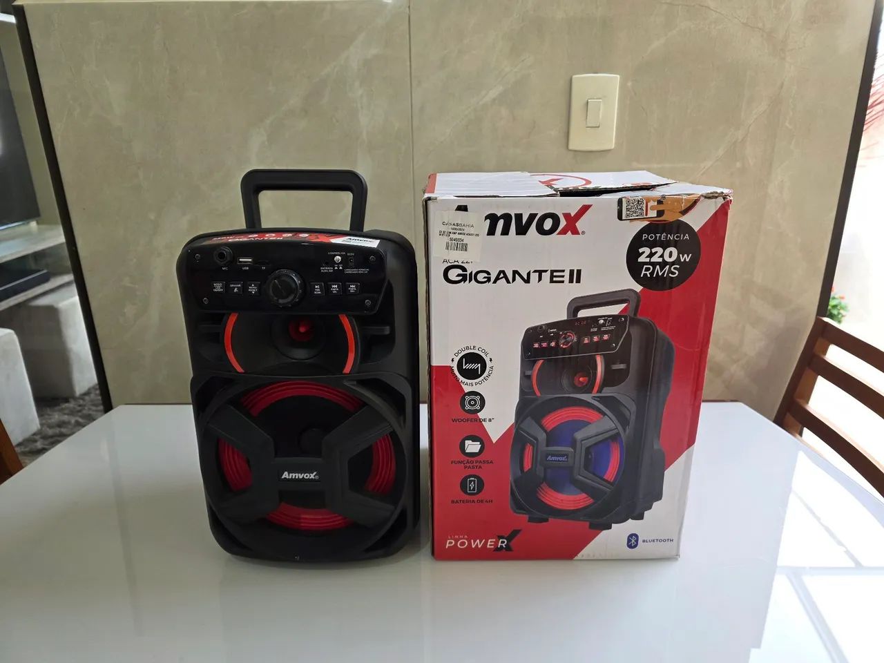 Caixa amplificada Amvox Gigante  2