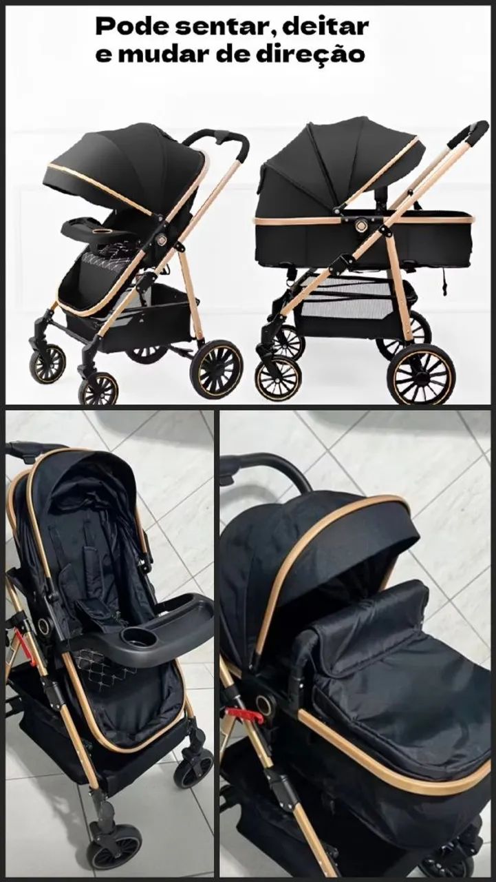 Carrinho Moisés de Bebê NOVÍSSIMO 