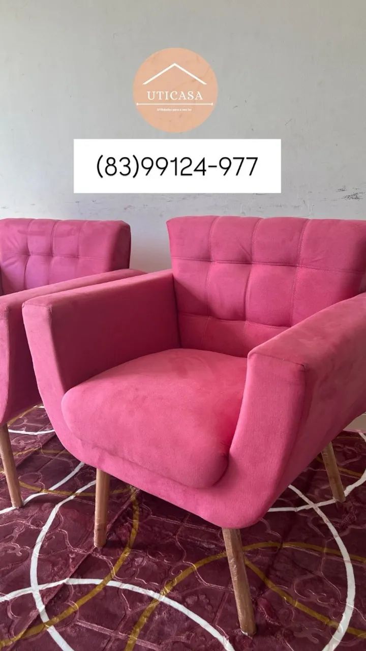 POLTRONAS NOVAS EM VÁRIAS CORES  - Foto 5