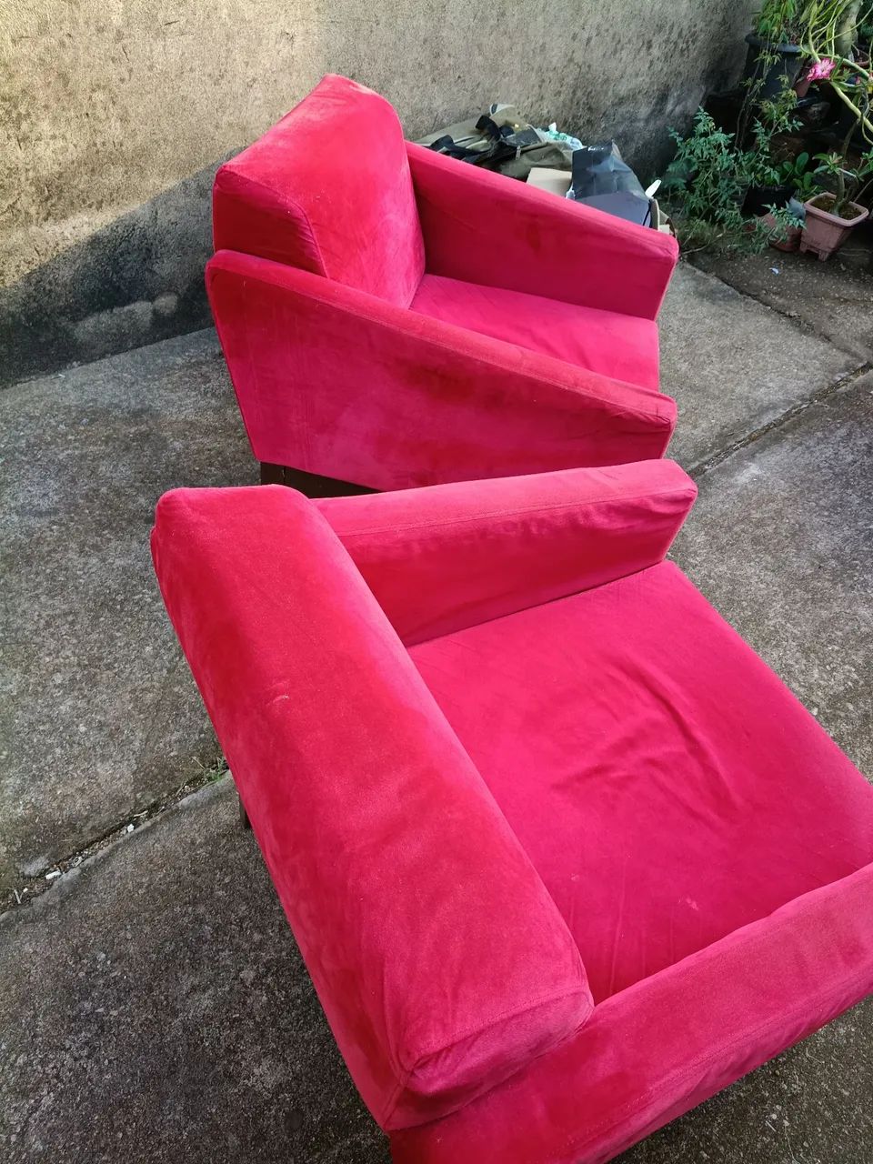 Vende 2 poltronas de veludo  - Foto 5
