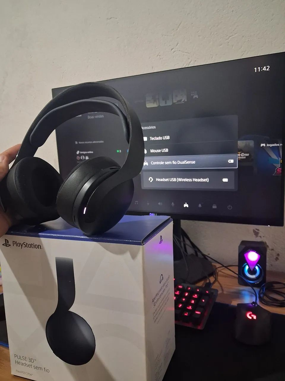Fone de Ouvido headset Pulse 3D - Foto 2