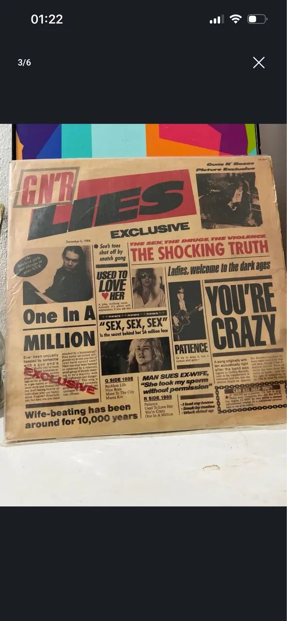 3 DISCOS VINIL GUNS N ROSES - Foto 5