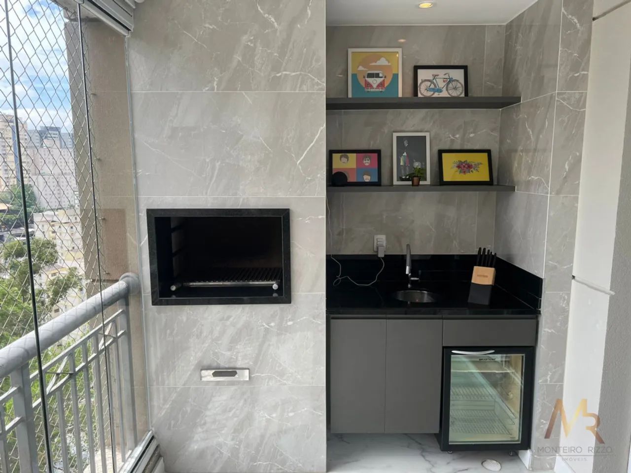 Apartamento mobiliado no Morumbi com 4 dormitórios sendo 3 suítes - Foto 4