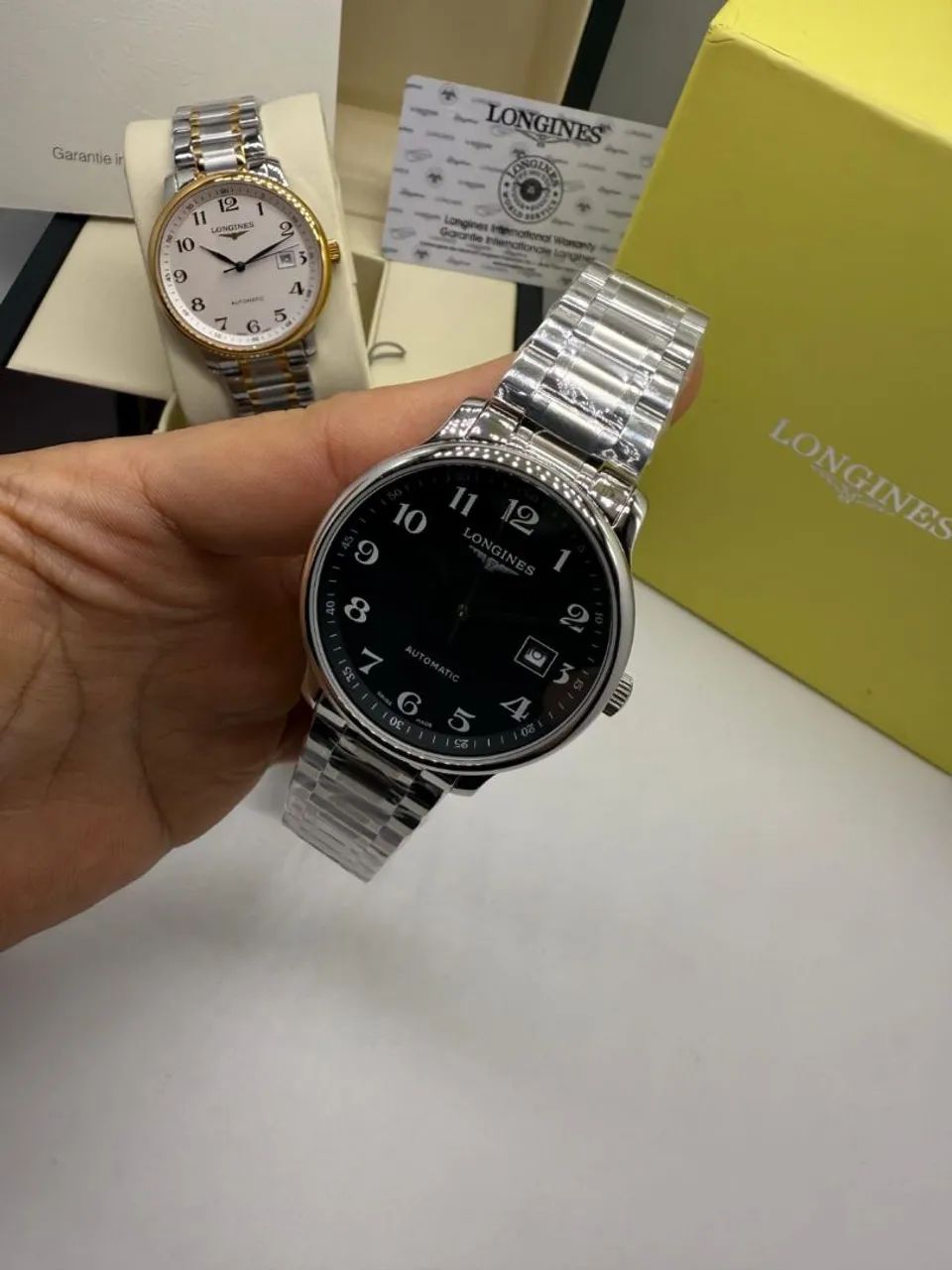 Relógio Estilo Longines Master Collection Automático - Foto 2