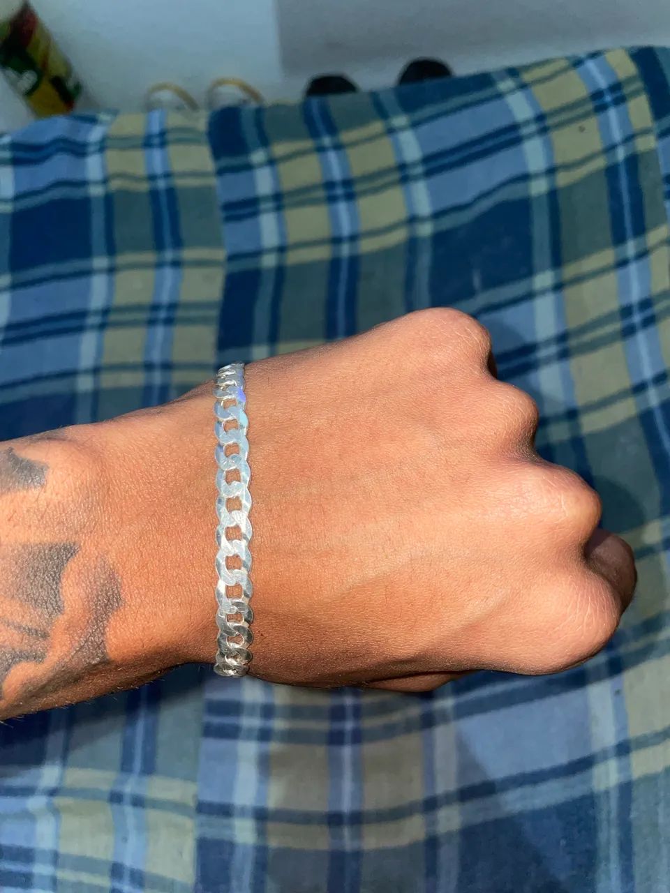 Pulseira de prata 8MM - Foto 2