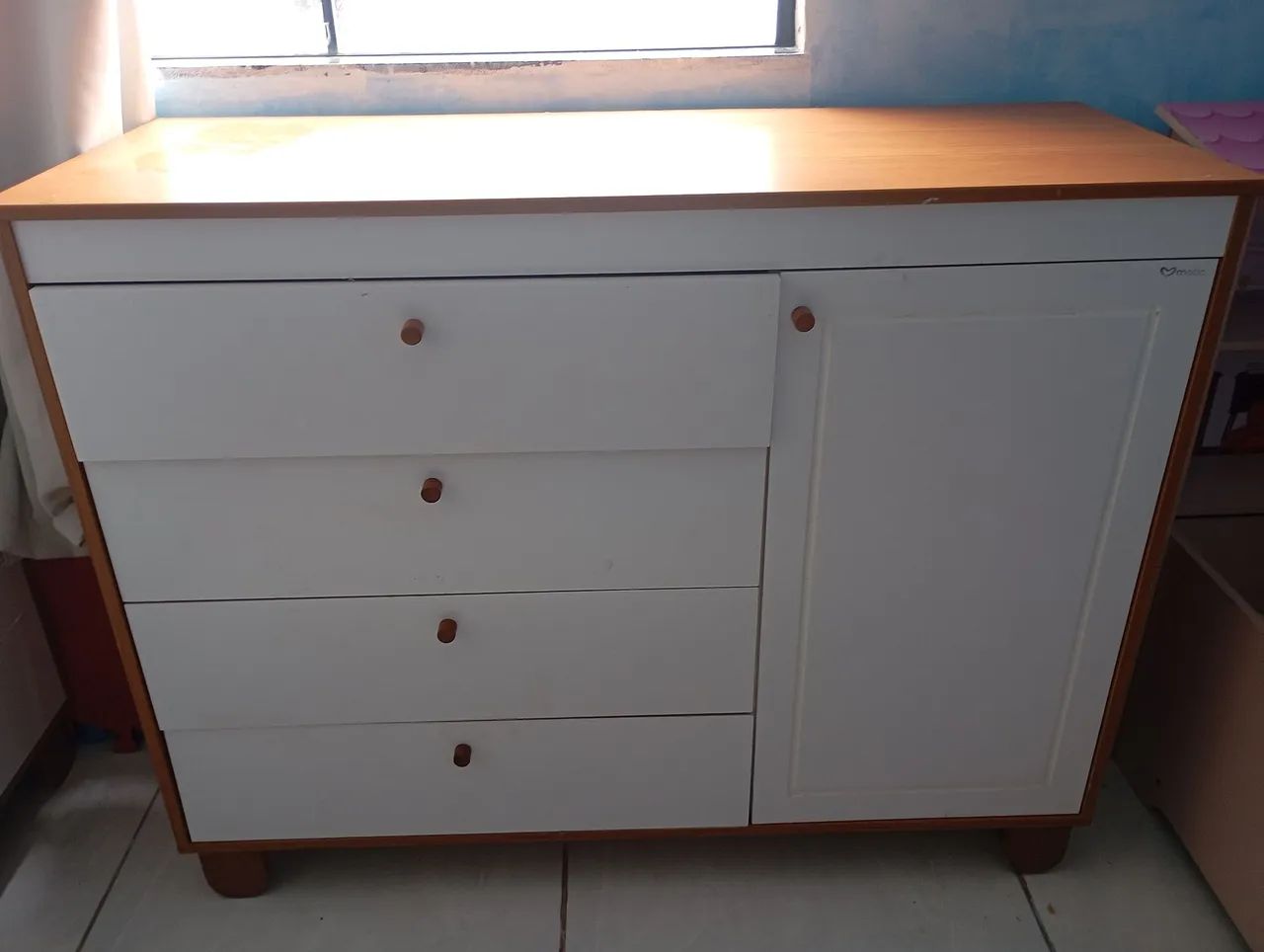 Cama infantil e cômoda  - Foto 2