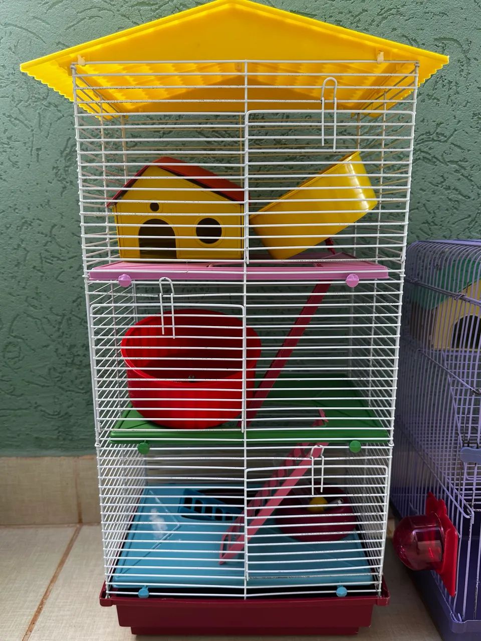 2 GAIOLAS PARA HAMSTER + Brindes - Foto 2