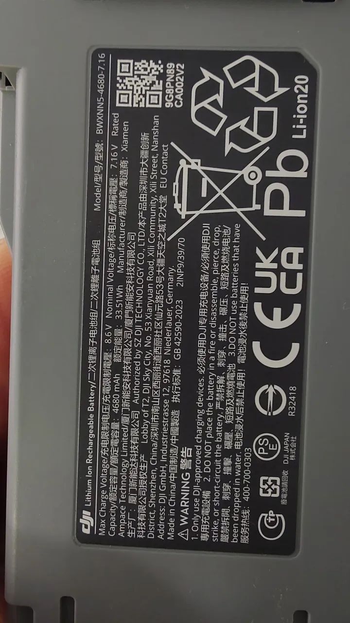 Bateria Plus Dji Mini 5 Pro - Foto 2