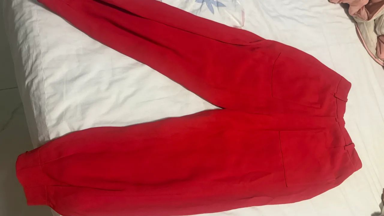 Calça helena bynv vermelha 34 - Foto 3
