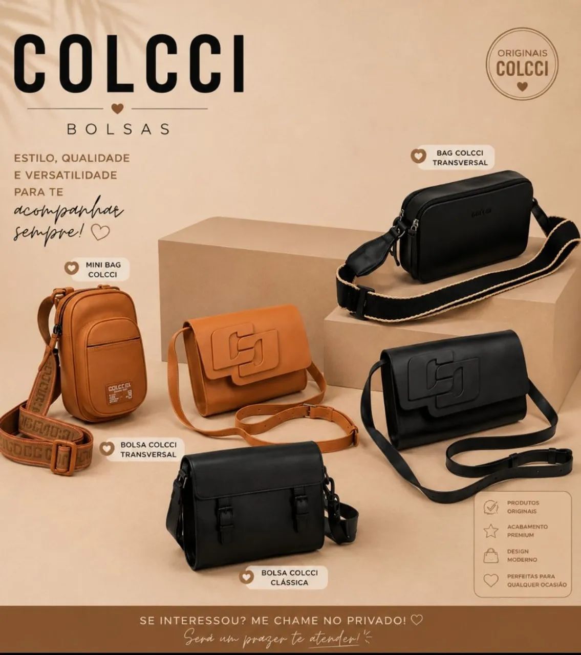 Bolsa Colcci original NOVA