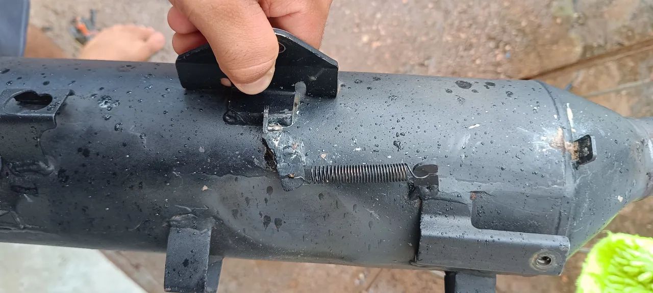 Escapamento Lander 2 em 1 desmiolado, 4 meses de uso zero bala. Barulho massa dms  - Foto 5