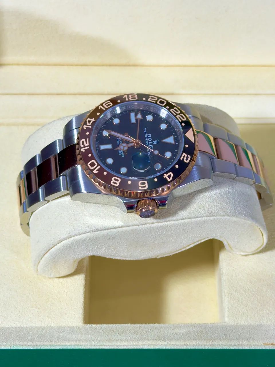 Plus relógio ROLEX GMT MASTER II ROOTBEER - Foto 3
