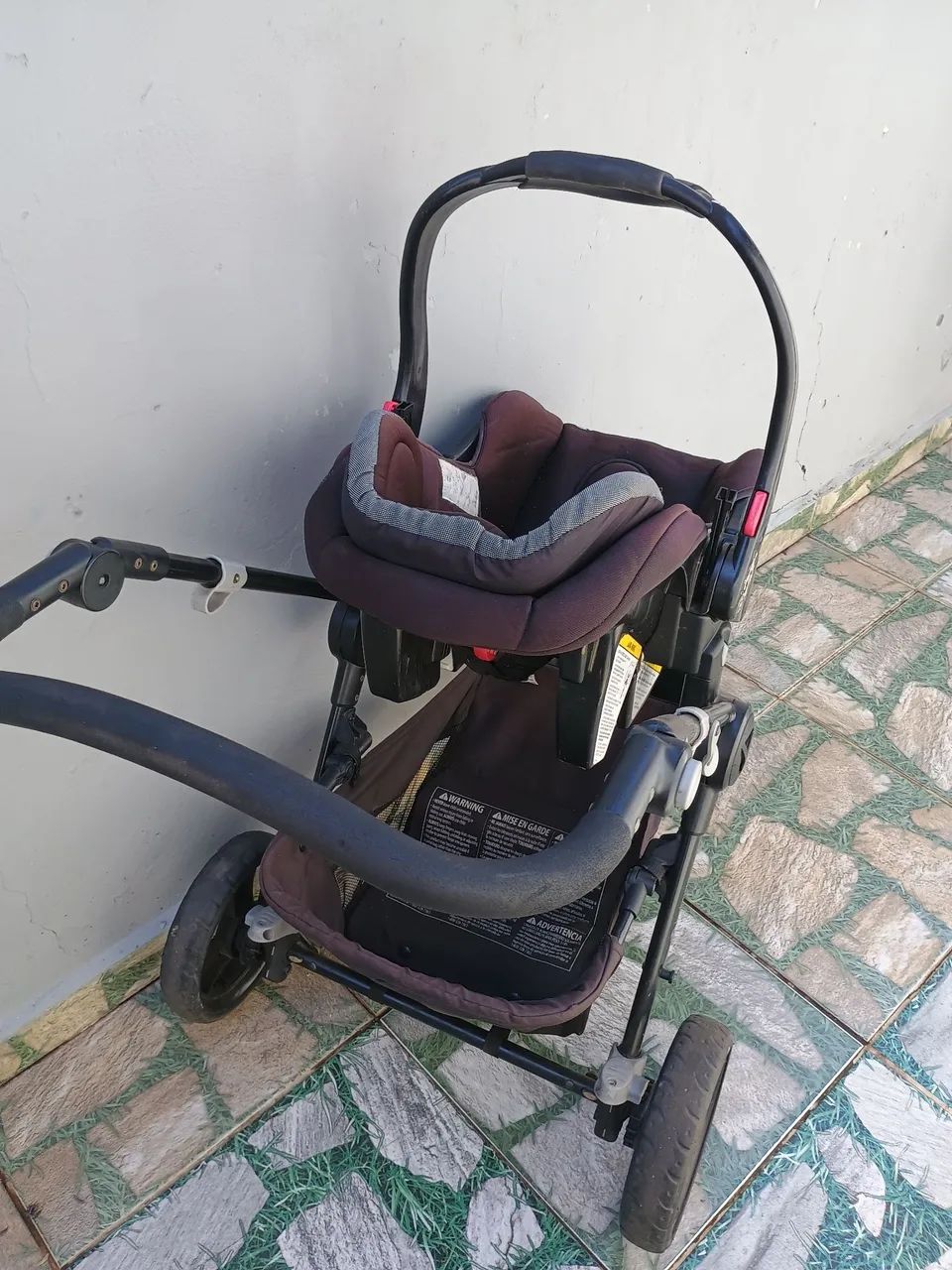 Carrinho de Bebê + bebê conforto + Moisés  - Foto 4