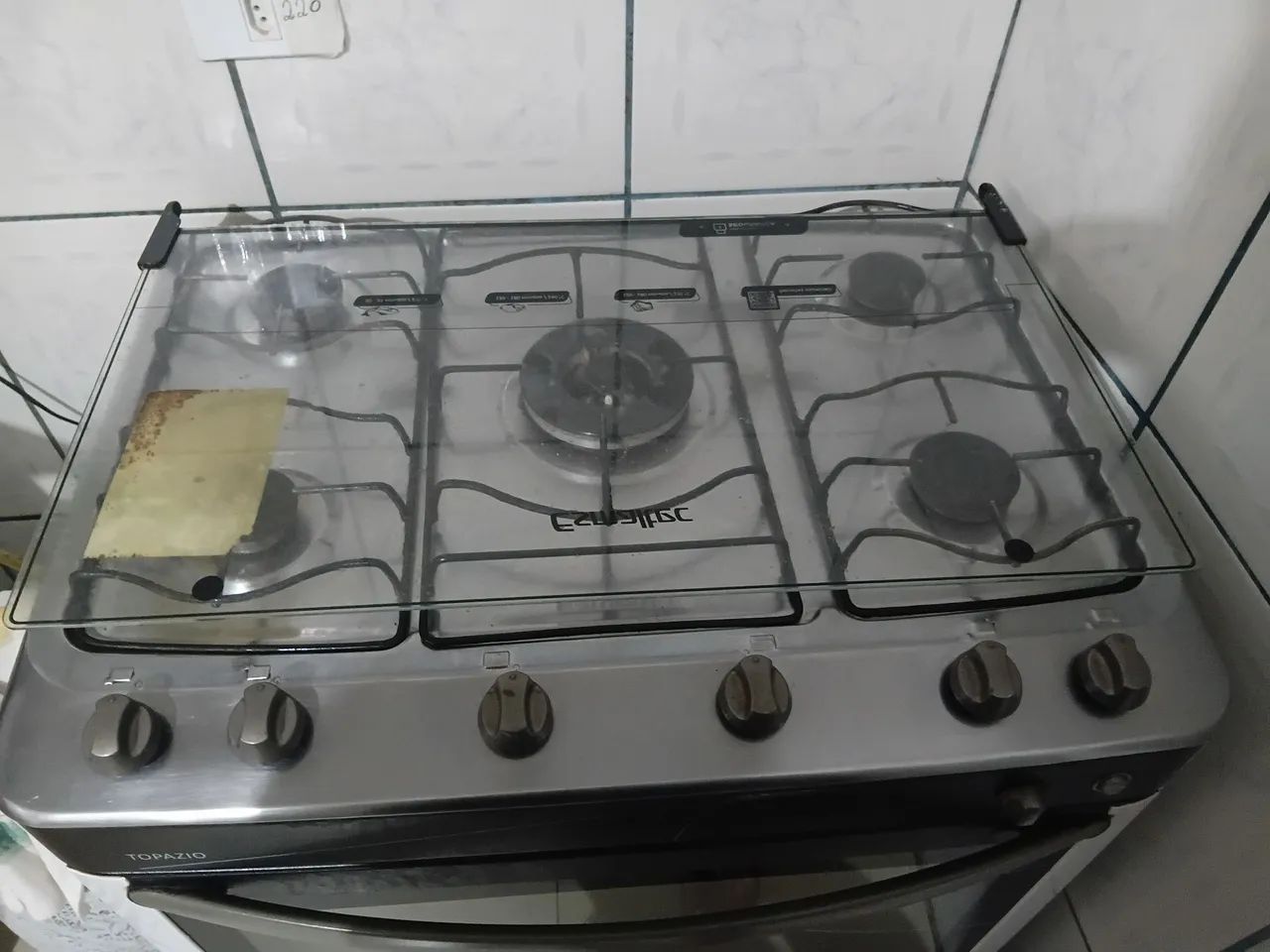 Fogao 5 bocas usado