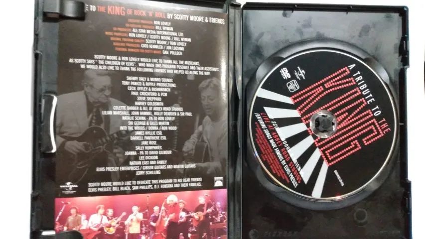 DVD de música A Tribute to the King 2005 Scott Moore e friends Elvis Presley - Foto 6