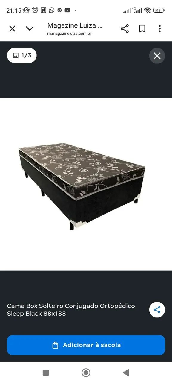 Cama e chapinha 