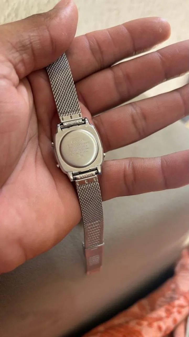 Relógio Casio Vintage Prata Feminino (NOVO) SEM MARCAS DE USO original/manual - Foto 3