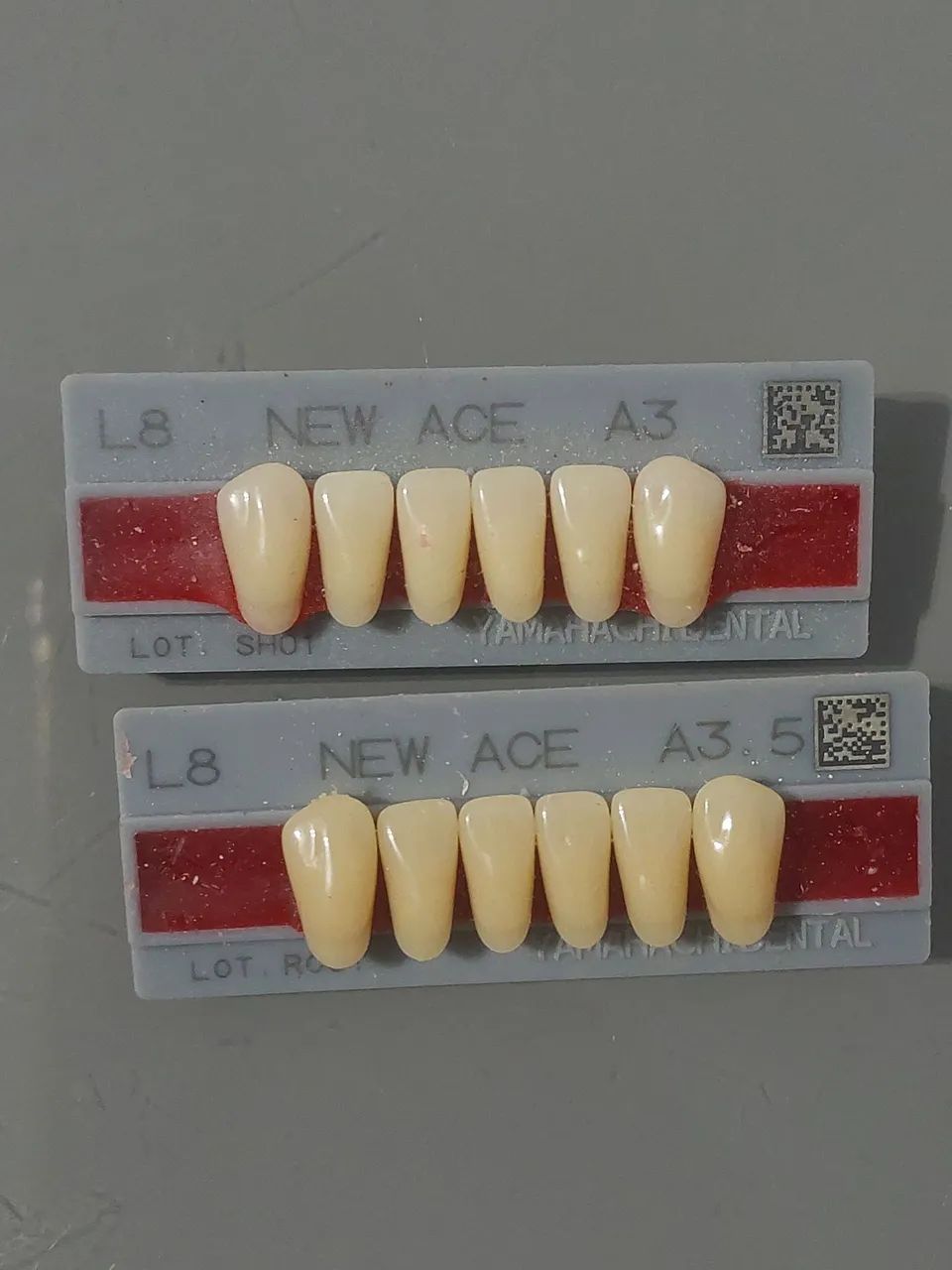 Lote de Placas de dentes de resina - Foto 3