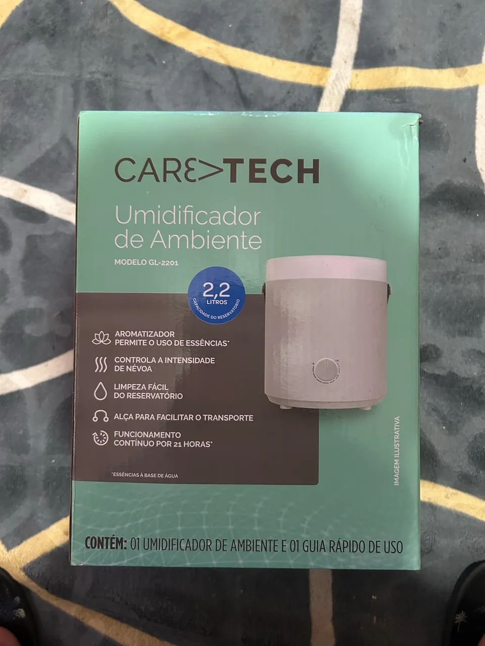 Umidificador de Ar Caretech GL2201 2,2 Litros