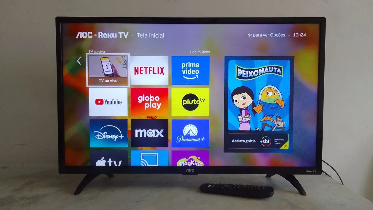 TV AOC 43 POLEGADAS SMART 4K  - Foto 2