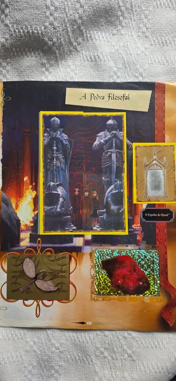 Álbum de figurinhas Harry Potter e a Pedra Filosofal - Foto 4