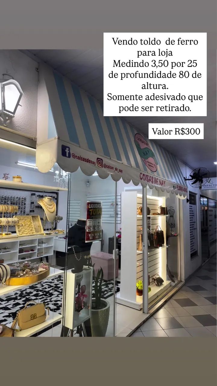 Toldo a venda 