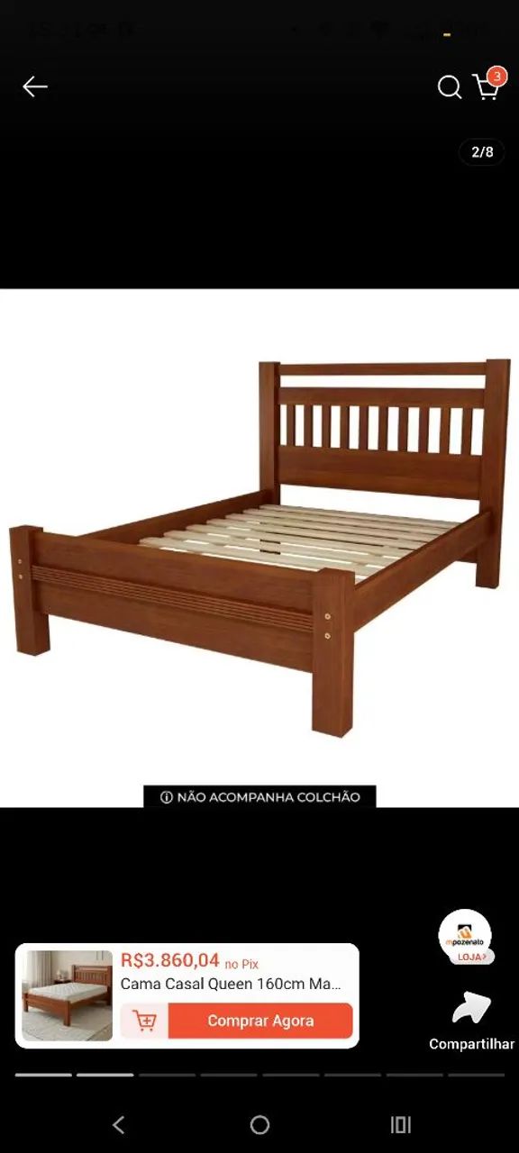 Cama de casal - Foto 2