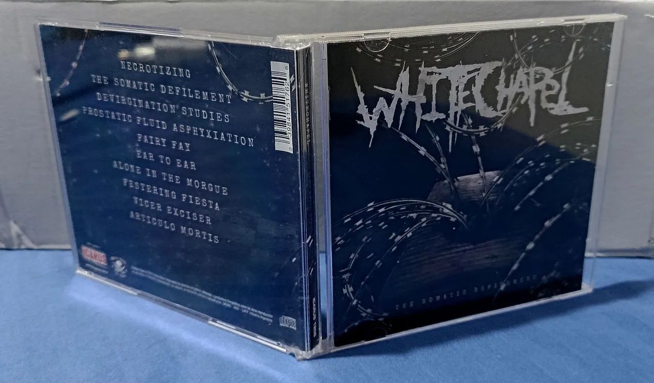 CD Whitechapel - The Somatic Defilement, Importado - Deathcore  - Foto 2