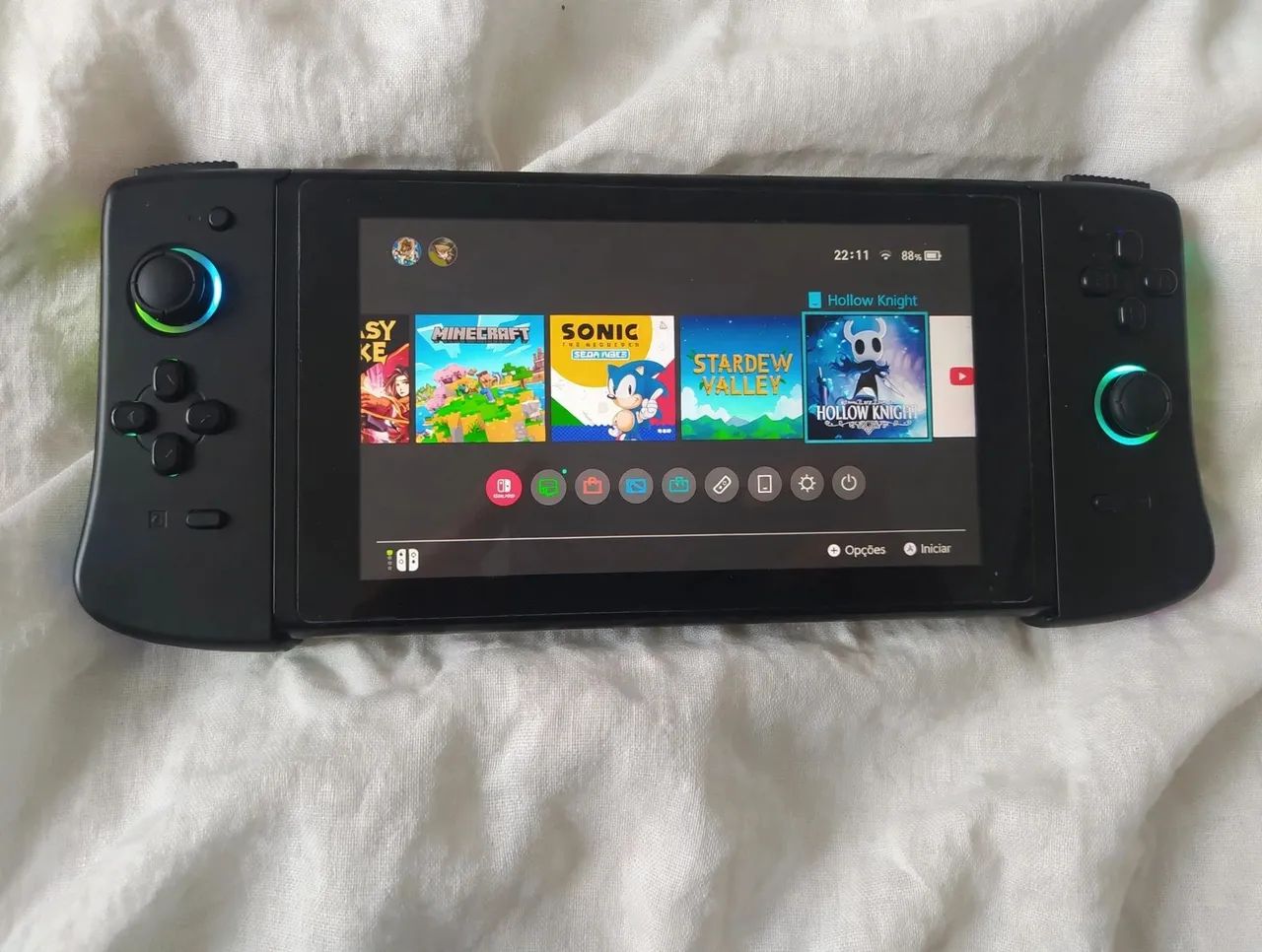Nintendo Switch (só console e controle) Usado  - Foto 2
