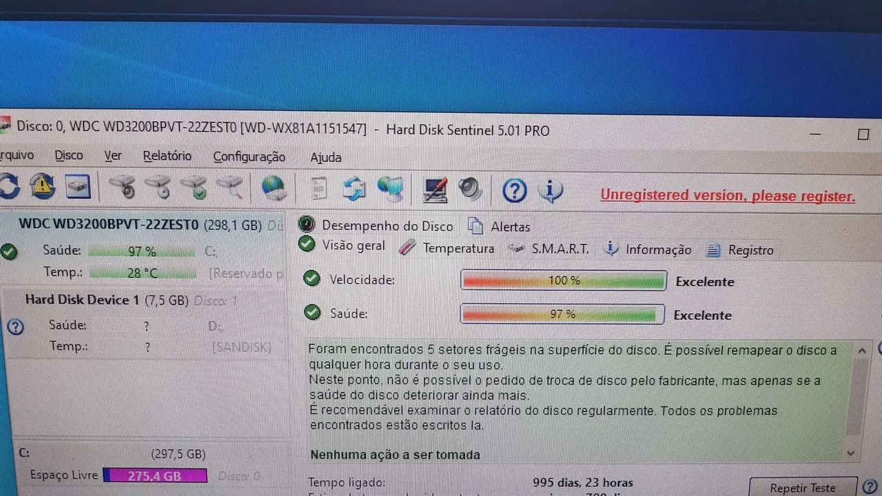 Hd Notebook  WD 320gb - Foto 3