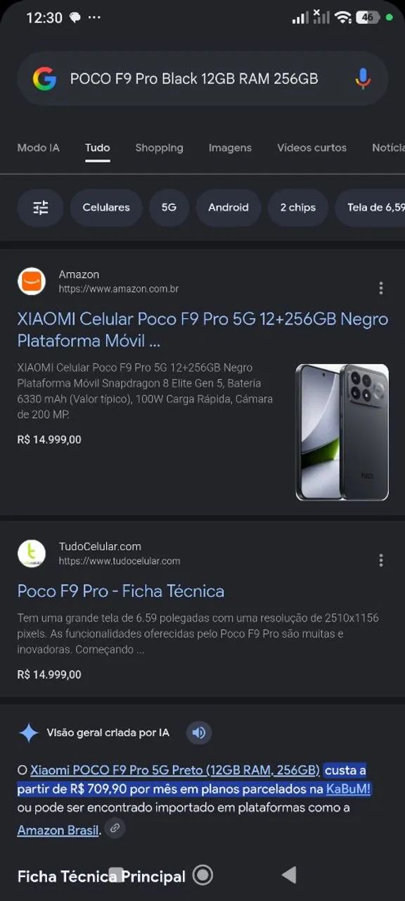 Poco F9 pro lacrado  - Foto 3