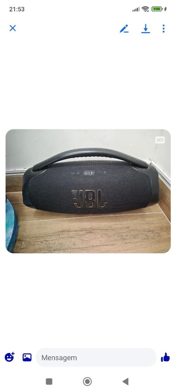 JBL Bommbox 3 Wi-fi TRO.CO com Nota
