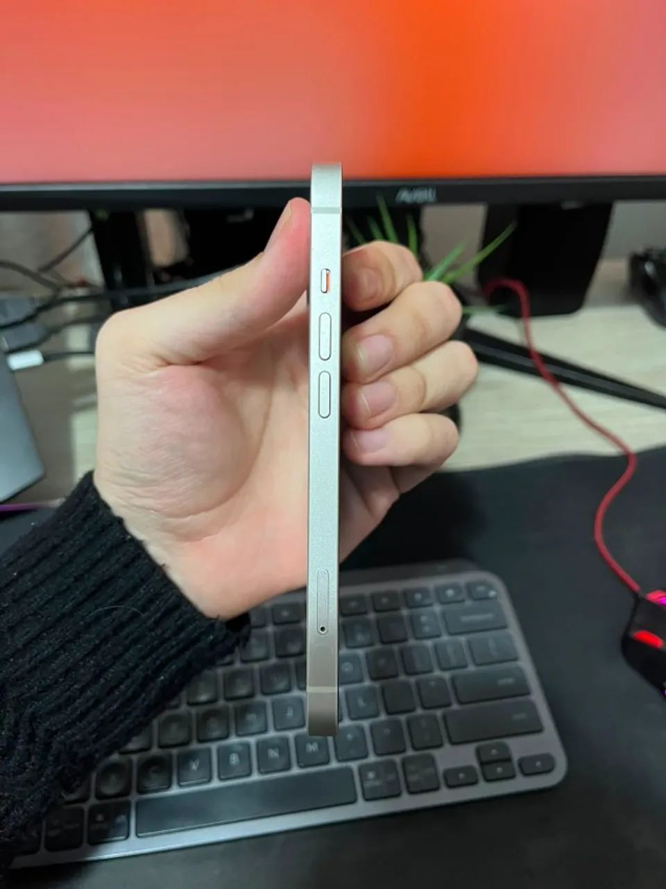 IPHONE 13 BRANCO - 128GB - 100% de Saúde da Bateria - Foto 3