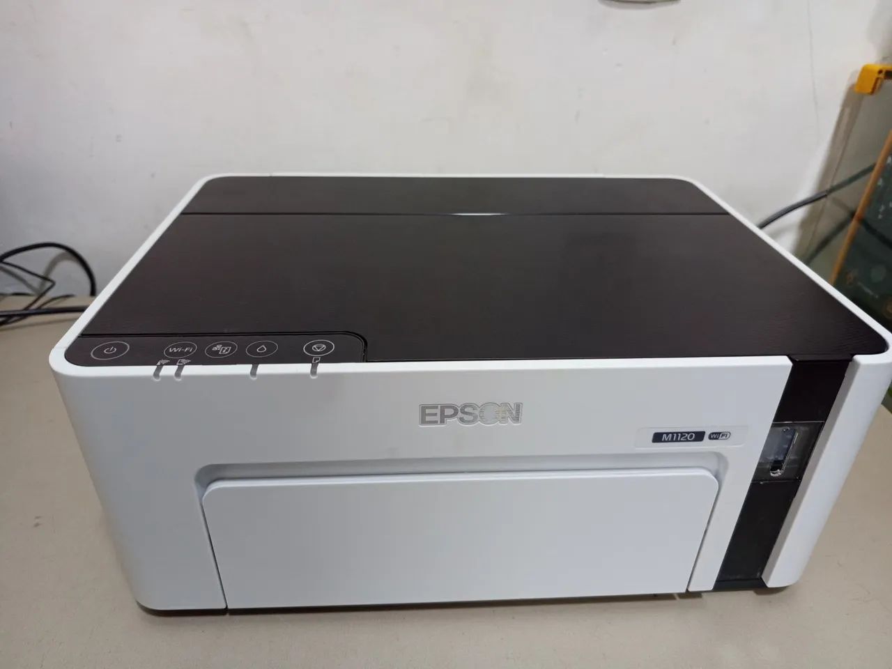 Impressora Epson ecotank preta branca semi-nova top