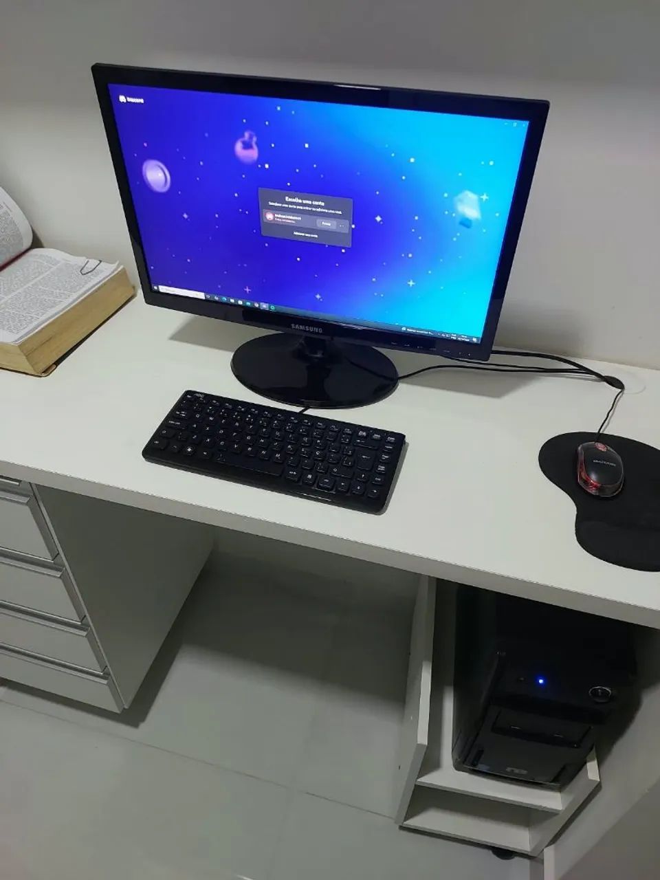 PC Completo Samsung 21" + i5 + SSD + HD 1TB + Teclado e Mouse - Foto 2