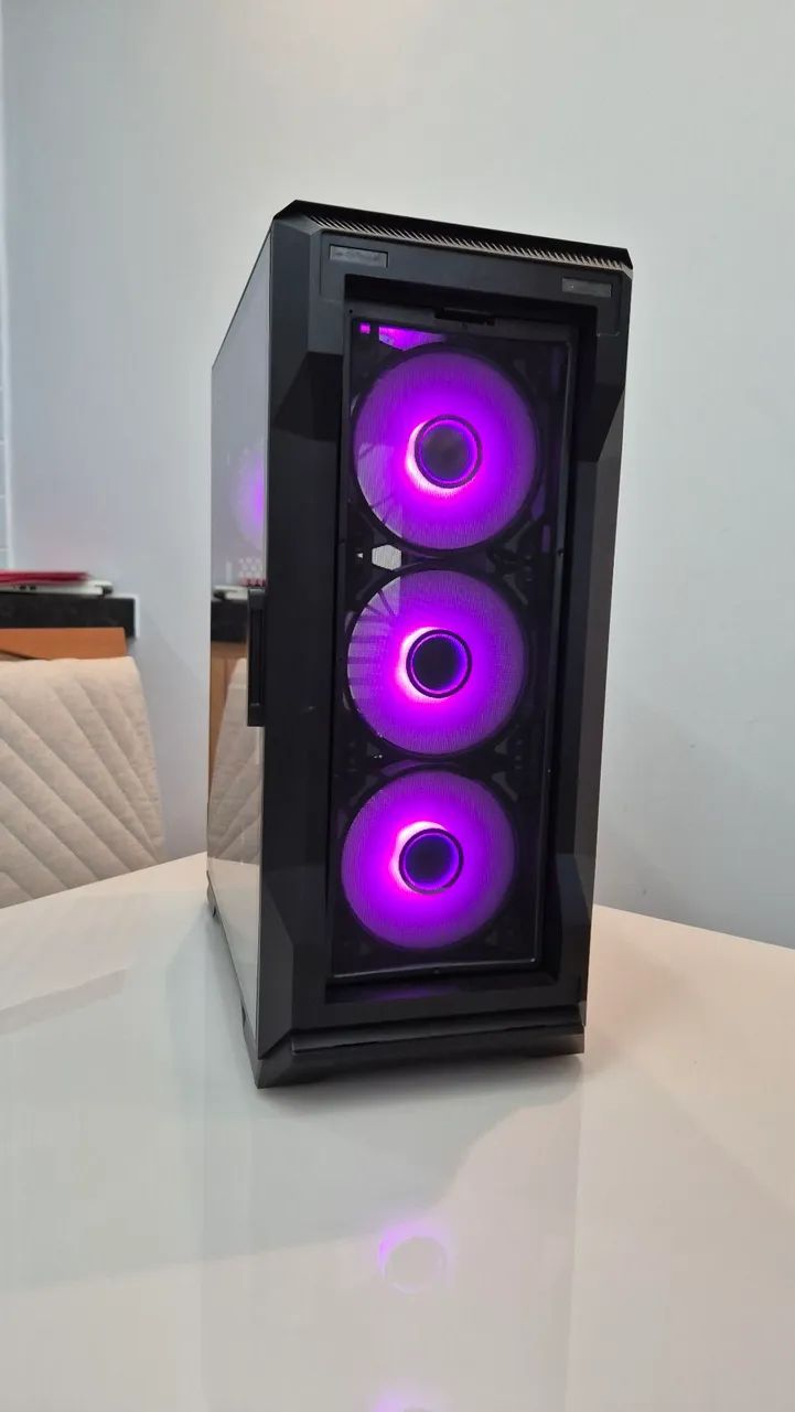 Gabinete gamer com fans e controladora - Foto 2