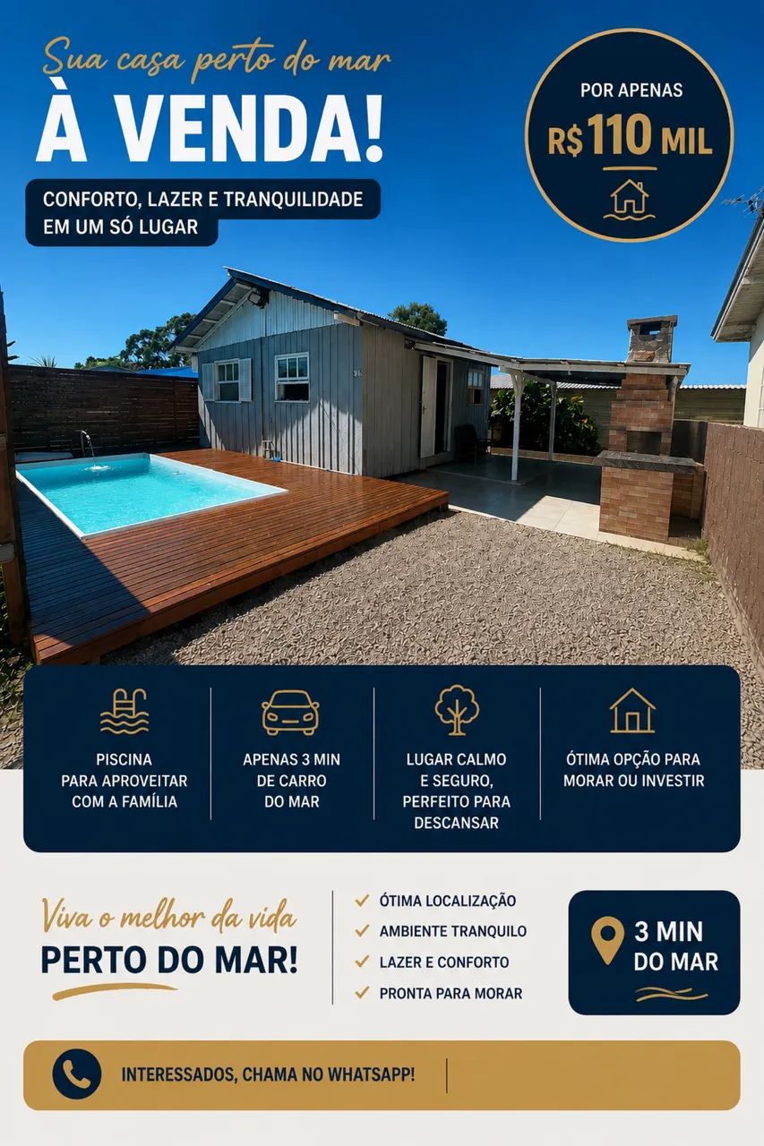 Casa na praia - oportunidade 