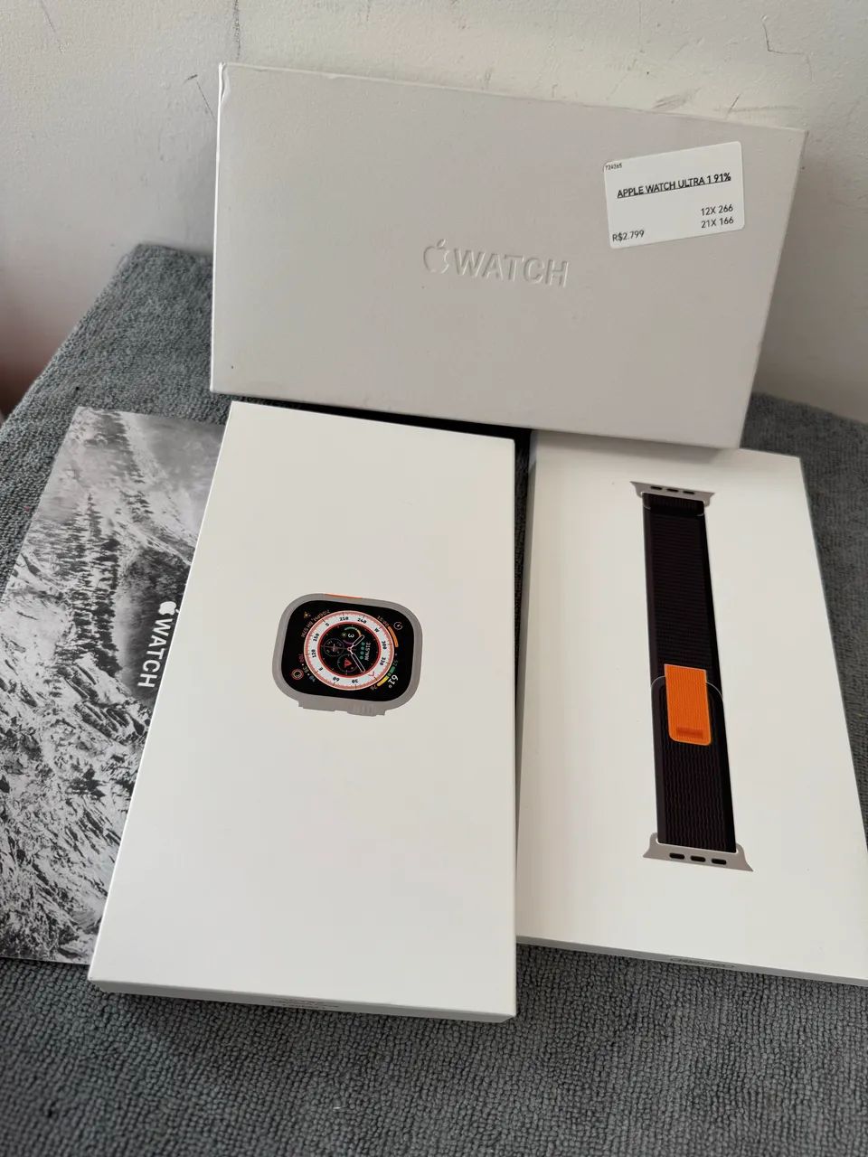 Apple Watch Ultra novinho  - Foto 3