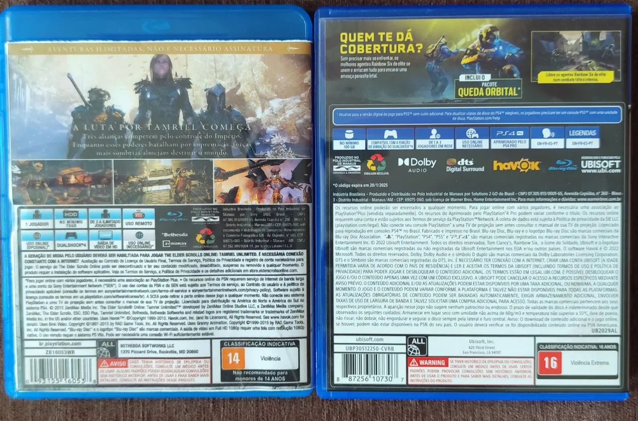The Elder Scrolls Online e Rainbow Six Extraction  - Foto 5