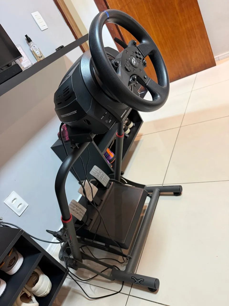 Simulador Thrustmaster + Cockpit Extreme Simracing - Foto 4