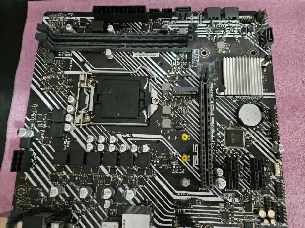 Kit Intel 10ª Geração Core I5 10500 + placa mãe Asus H510M-E - Foto 3