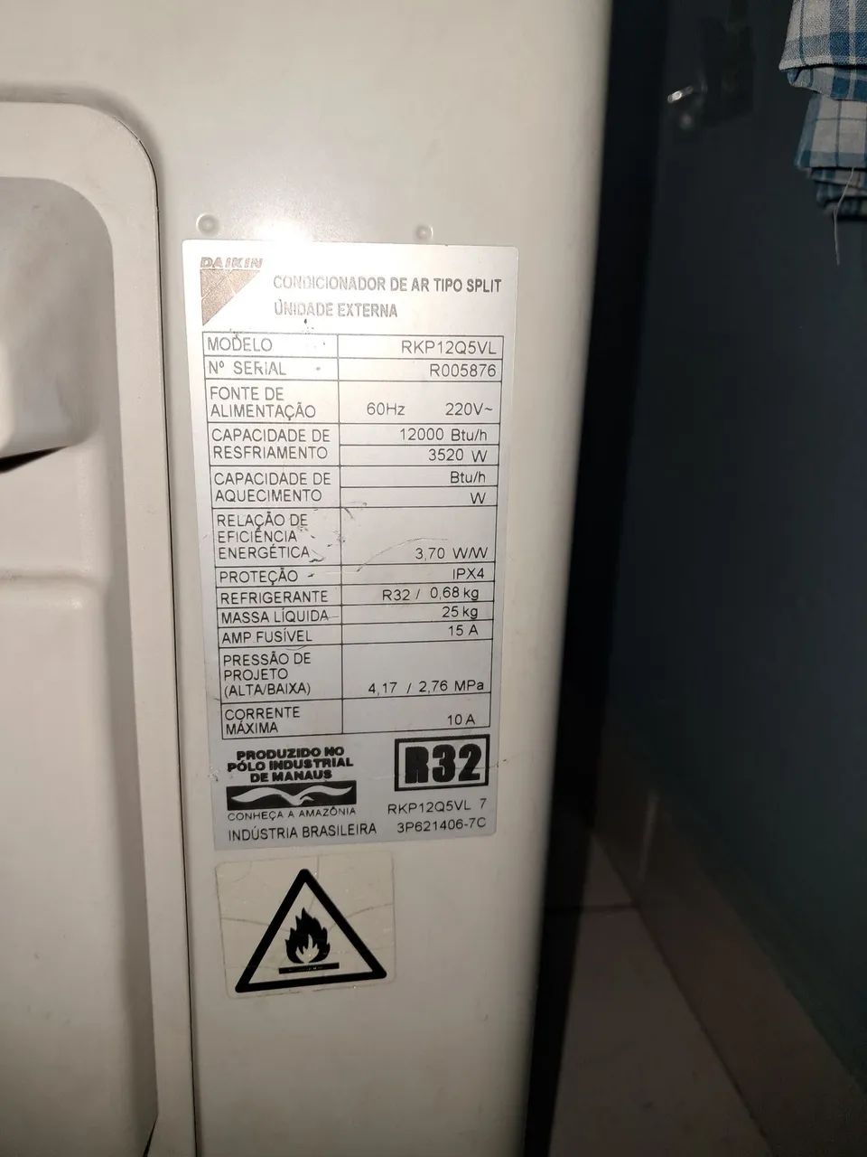Ar condicionado split 12000btu Daikin - Foto 4